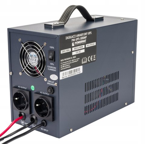 Zasilacz Awaryjny Ups 500Va 400W Lcd Czysta Sinusoida, Lin. Interaktywny