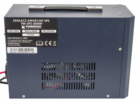Zasilacz Awaryjny Ups 500Va 400W Lcd Czysta Sinusoida, Lin. Interaktywny