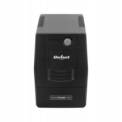 Zasilacz Awaryjny Ups Rebel 1000 Nanopower 1000Va/600W 230V 12V9ah, Szybki