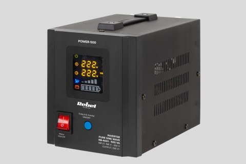 Zasilacz Awaryjny Ups Rebel Power 500 300W Czysta Sinusoida 12V/230V