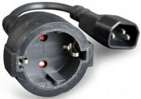 Adapter Iec 320 C14 Na Schuko 20Cm - Kabel Zasilający Do Ups, Pc, Laptopów