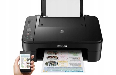 Drukarka 3W1 Canon Pixma TS3750i Wi-Fi Airprint Bez Tuszy Do Domu I Biznesu