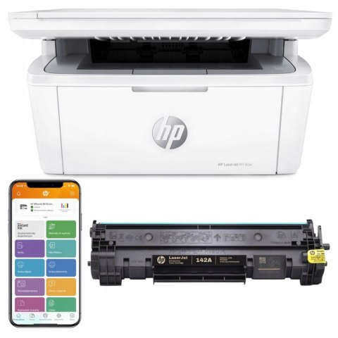 Drukarka Hp Laserjet M140w Mono Usb Wi-Fi Instant Ink: Wielofunkcyjna