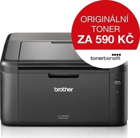 Drukarka Laserowa Brother Hl-1222We Wifi Toner Start 20 Str/Min 1500 Stron