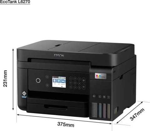 Epson Ecotank L6270 Drukarka Wielofunkcyjna Adf Oszczędny Druk Dwustronny