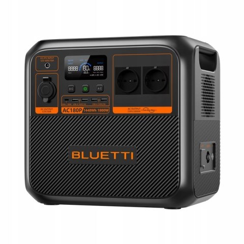 Mobilna Stacja Zasilania Bluetti Ac180p 1440Wh 1800W Na Wyjątkowe Sytuacje