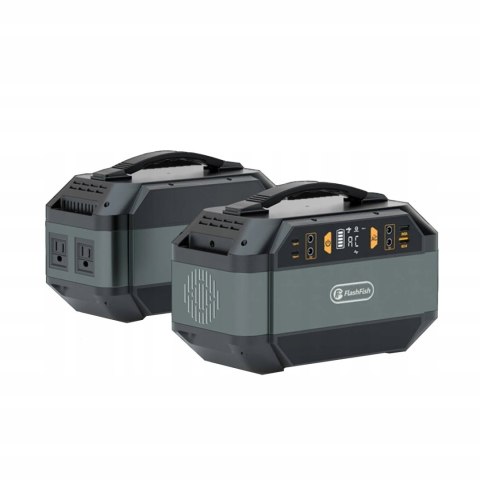 Przenośna Stacja Zasilania Flashfish P56 330W/600W, 299Wh, 10 Portów Mppt