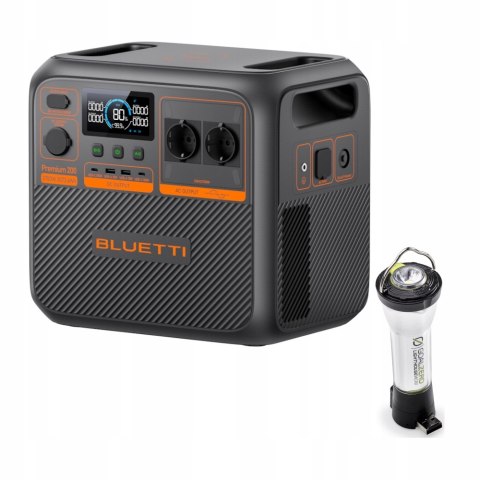 Stacja zasilania BLUETTI Premium 200 V2, 2074 Wh, 2700 W, akumulator LFP