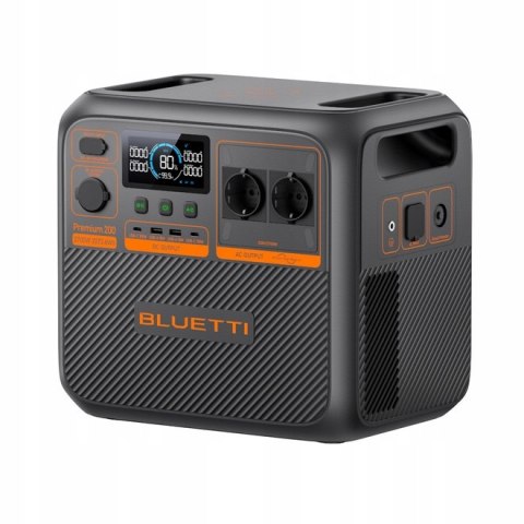 Stacja zasilania BLUETTI Premium 200 V2, 2074 Wh, 2700 W, akumulator LFP