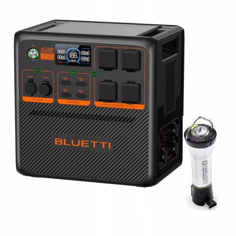 Stacja zasilania BLUETTI AC240P, 1843 Wh, 2400 W, obudowa IP65