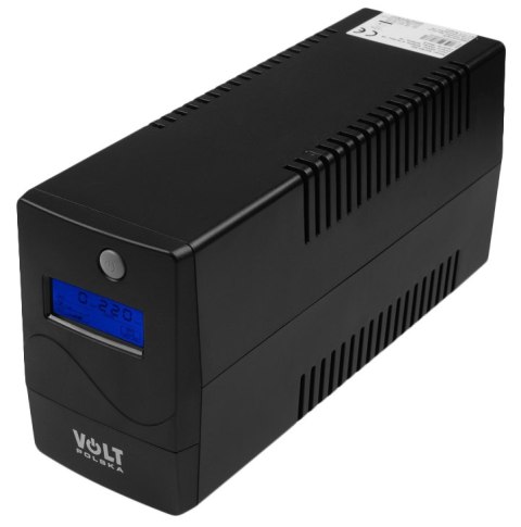 Ups 1000Va/600W Zasilacz Awaryjny 9Ah - Ochrona Dla Komputera I Routera