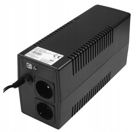 Ups 1000Va/600W Zasilacz Awaryjny 9Ah - Ochrona Dla Komputera I Routera