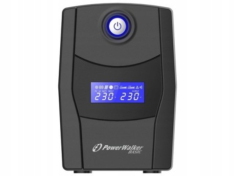 Ups Zasilacz Awaryjny Powerwalker Vi 1000 Stl Fr 1000Va/600W 2 Gniazda Pl