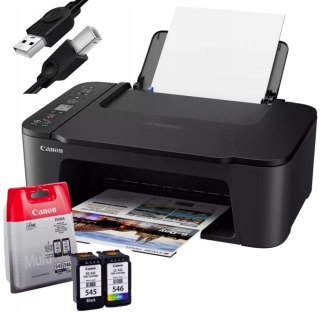 Urządzenie wielofunkcyjne Canon Pixma TS3750i z tuszami i kablem USB