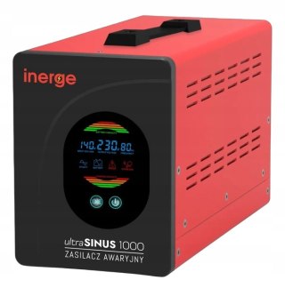 Zasilacz Awaryjny 1000Va/600W Czysta Sinus, 3 Tryby Ładowania, Wyciszenie