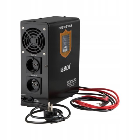 Zasilacz Awaryjny Kemot Prosinus-800W 500W 800Va 12V/230V Czysta Sinusoida