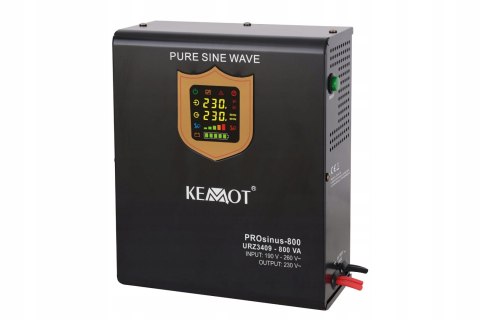 Zasilacz Awaryjny Kemot Prosinus-800W 500W 800Va 12V/230V Czysta Sinusoida