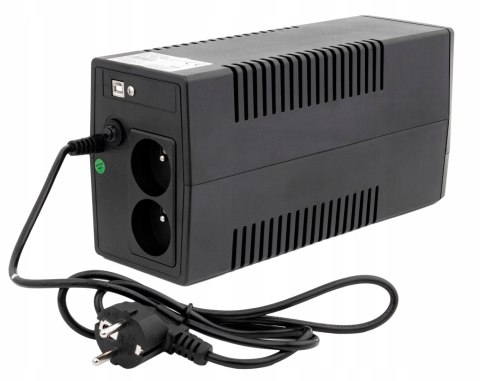 Zasilacz Awaryjny Micro 650 650Va 360W Lcd 7Ah - Oprogramowanie Polskie