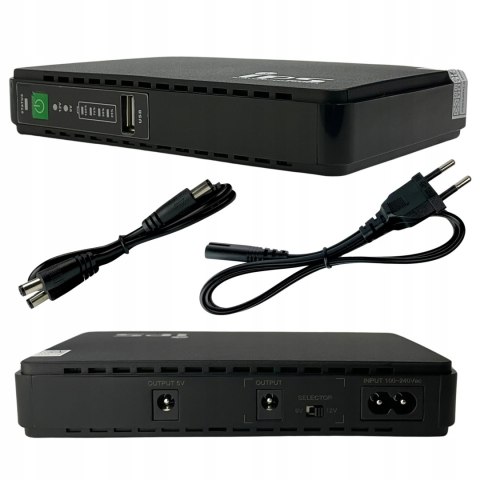Zasilacz Awaryjny Mini Ups Do Routera Kamery 12V 2A 9V 5V Dc 30W Buforowy