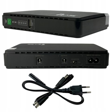 Zasilacz Awaryjny Mini Ups Do Routera Kamery 12V 2A 9V 5V Dc 30W Buforowy