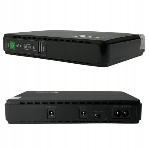 Zasilacz Awaryjny Mini Ups Do Routera Kamery 12V 2A 9V 5V Dc 30W Buforowy
