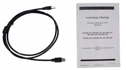Zasilacz Awaryjny Optimus Ups 800 Lcd 800Va 480W 5 Gniazd - Stabilność