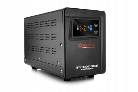 Zasilacz Awaryjny Sinus 1000W 12V Przetwornica Avr, 3-Stopniowa Ładowarka