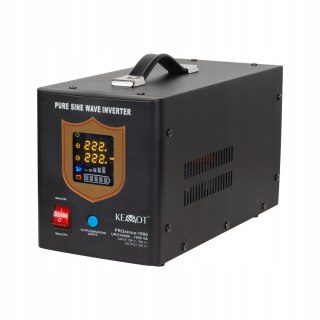 Zasilacz Awaryjny Ups Kemot Prosinus 1000 700W Czysta Sinusoida 12V/230V