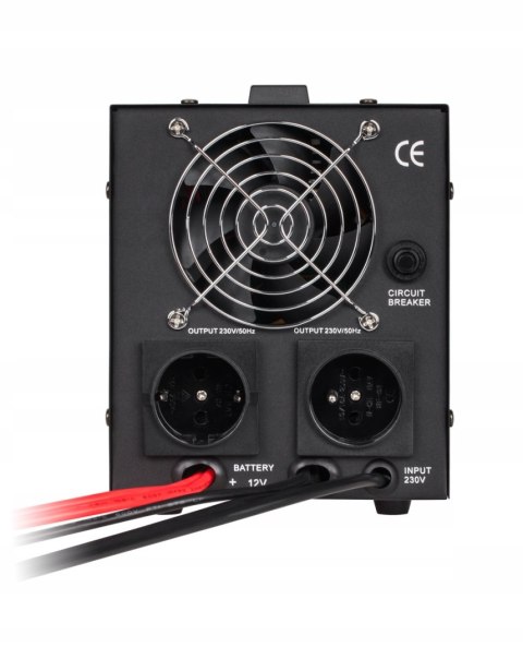 Zasilacz Awaryjny Ups Kemot Prosinus 1000 700W Czysta Sinusoida 12V/230V