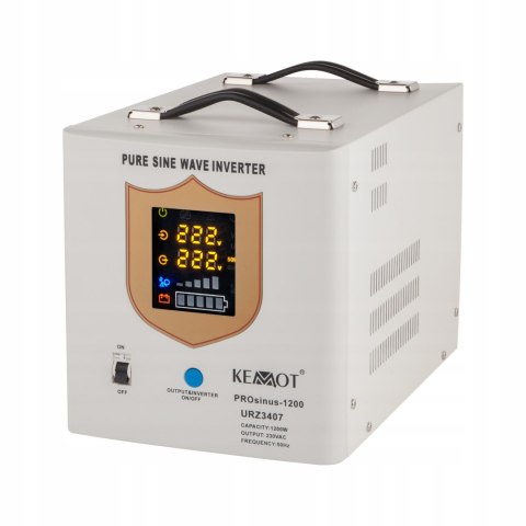 Zasilacz Awaryjny Ups Kemot Prosinus 2000 1200W Czysta Sinusoida 230V Domu