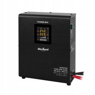 Zasilacz Awaryjny Ups Rebel Power-800 800Va/500W - Czysta Sinusoida, 12V