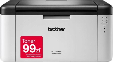 Brother Hl-1223We Drukarka Laserowa Wi-Fi Mono Z Tonerem Na 1500 Stron