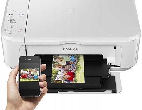 Drukarka Canon Mg3650s Biała Wi-Fi A4: Druk, Skan, Kopie, Auto Dwustronny