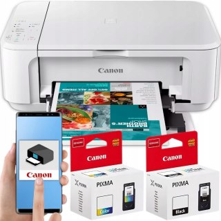 Drukarka Canon Pixma Mg3650s 3W1 Domowa Duplex Wi-Fi Druk Skan Kopia Tusze