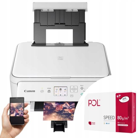 Drukarka Canon Pixma Ts5151 6 Atramentów, Wifi, Usb Gratis, Dotykowy 12,6Cm