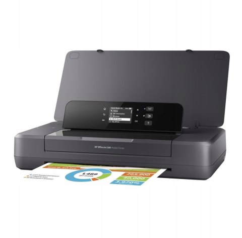 Drukarka Mobilna Hp Officejet 200 + Akumulator, Wi-Fi, Druk Atramentowy