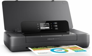 Drukarka Mobilna Hp Officejet 200 Cz993a Atramentowa, Wifi, Bateria, Szybki