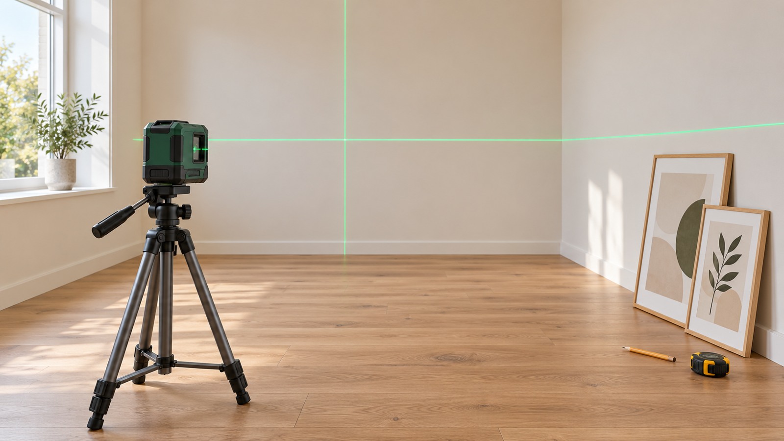 Laser krzyżowy do domu: 360°, zasięg i dokładność bez pomyłek